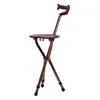 Tabouret canne marron en forme de noeud (pas de cadeaux gratuits)