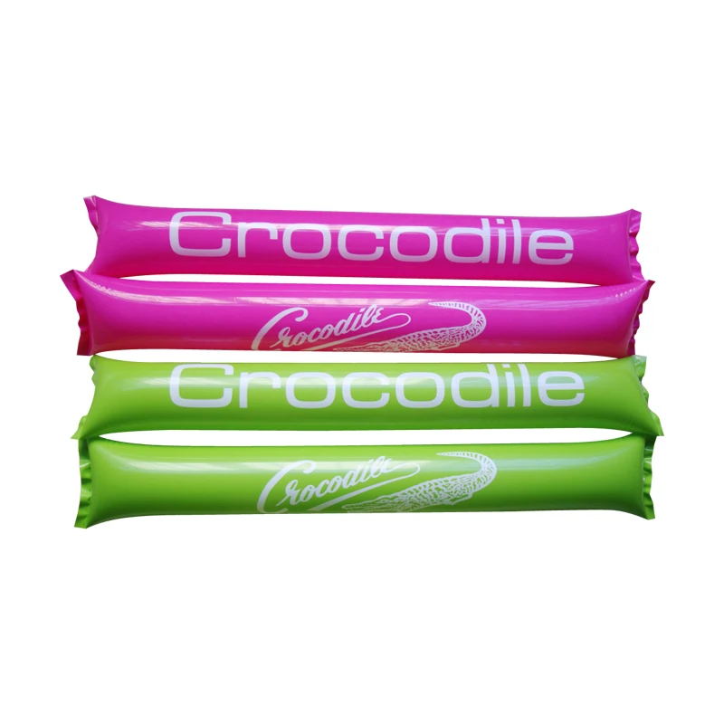 Customized Printed Inflatable Thunder Cheering Stick Bang Bang Sticks