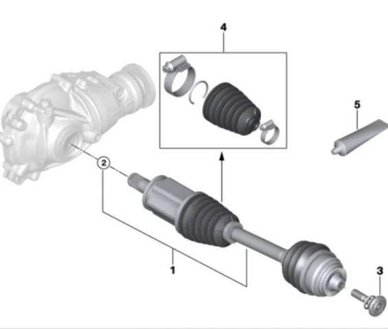 籃 Amazon.com: AUTO-PALPAL DRIVE SHAFT 31608486204 : Automotive