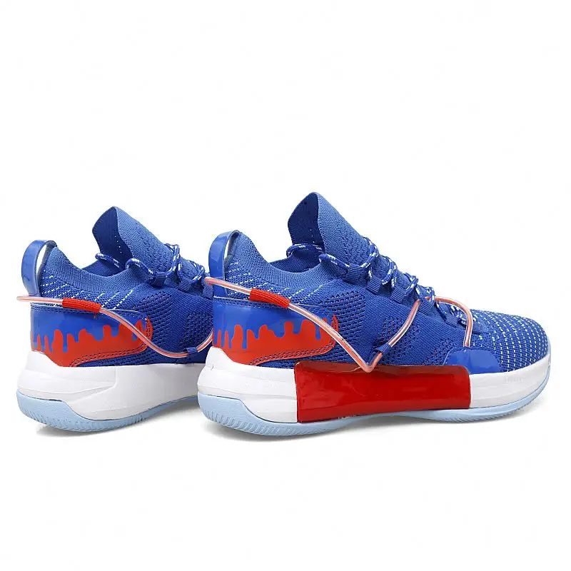 Баскетбольная обувь для мальчиков, мужские модные спортивные кроссовки, резиновая обувь для игры в баскетбол, модная трендовая обувь для бега
