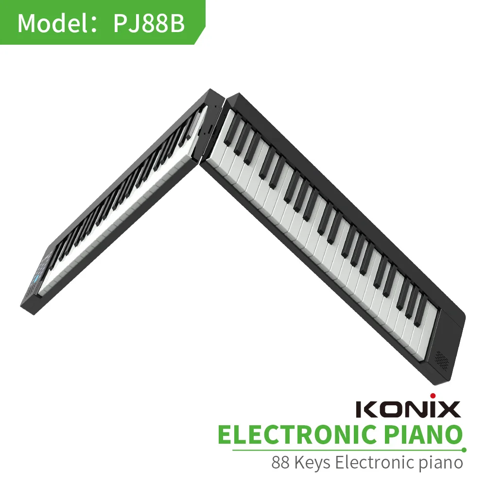 PJ88B 2021 new foldable piano 88 keys upgrade portable piano midi piano 
