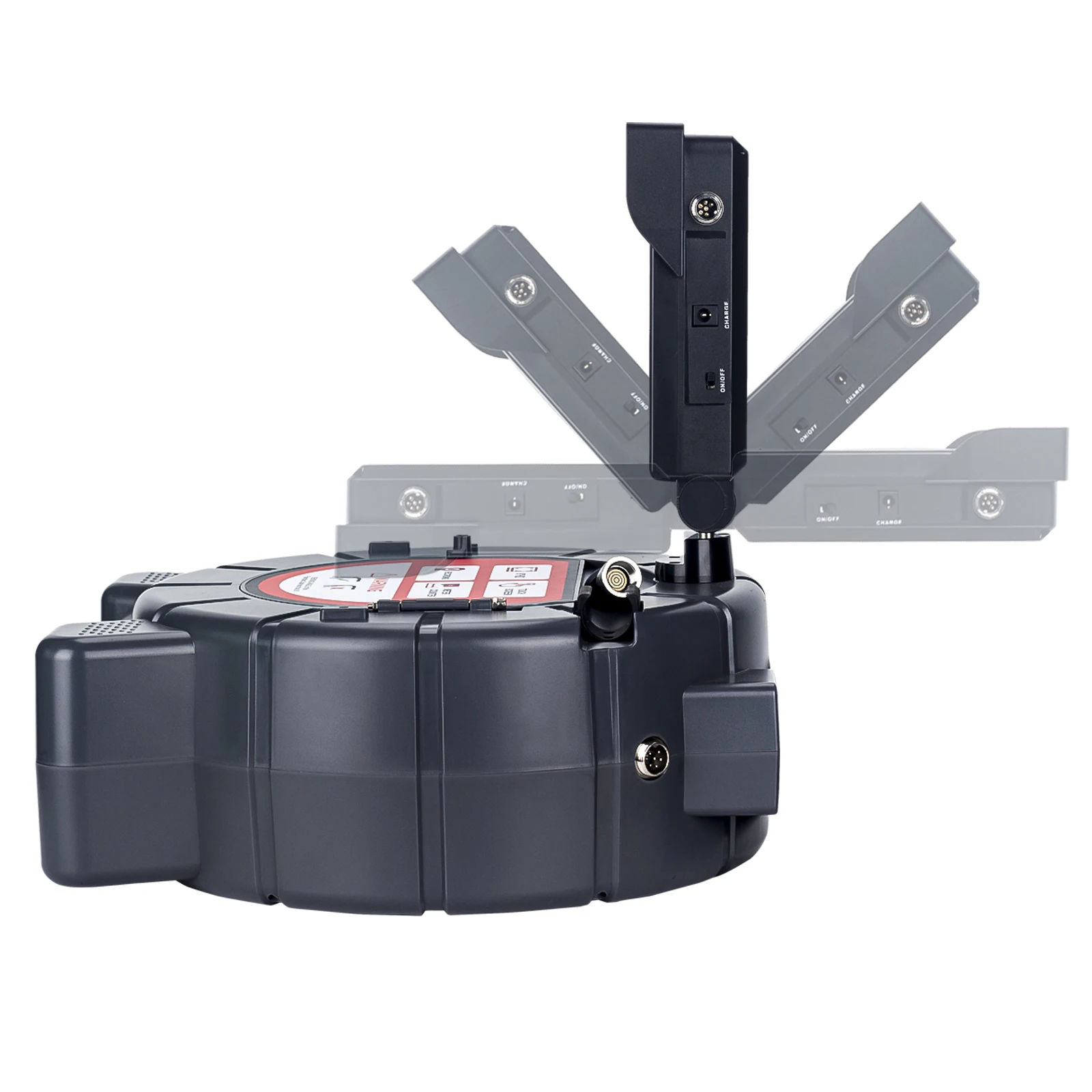 9Inch HD1080P Touch Screen Sewer Camera with512Hz Sonde&Self-leveling&Meter Counter for Home pipeline Inspection