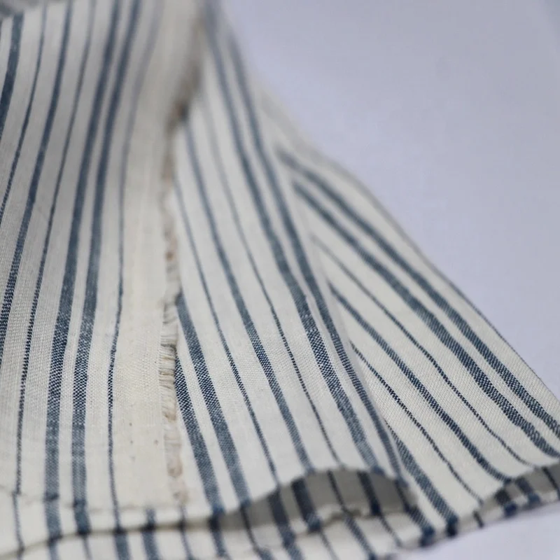 Высокое качество/тканая 100% льняная ткань для рубашки/одежды