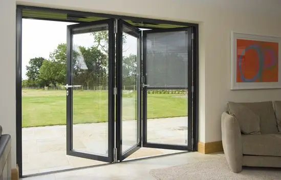 Interior and Indoor Concertina Doors with Soundproof Anti Impact and Thermal Insulation
