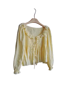 Adorable Tops for Women 2023  Ladies Chic Stylish Shirt Clothing Casual Summer Linen Cotton Blouse Factory Customize Shirt OEM