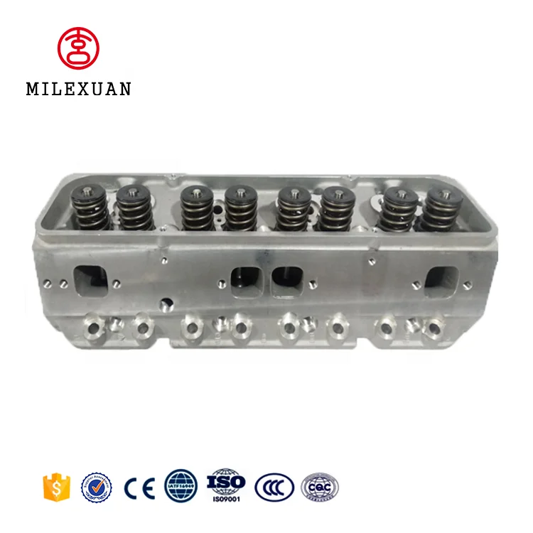 Milexuan оптовая продажа SBC GM350 двигатель полная головка цилиндра в сборе 12558060 для Chevrolet Chevy 350