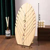 Solid wood flame board large