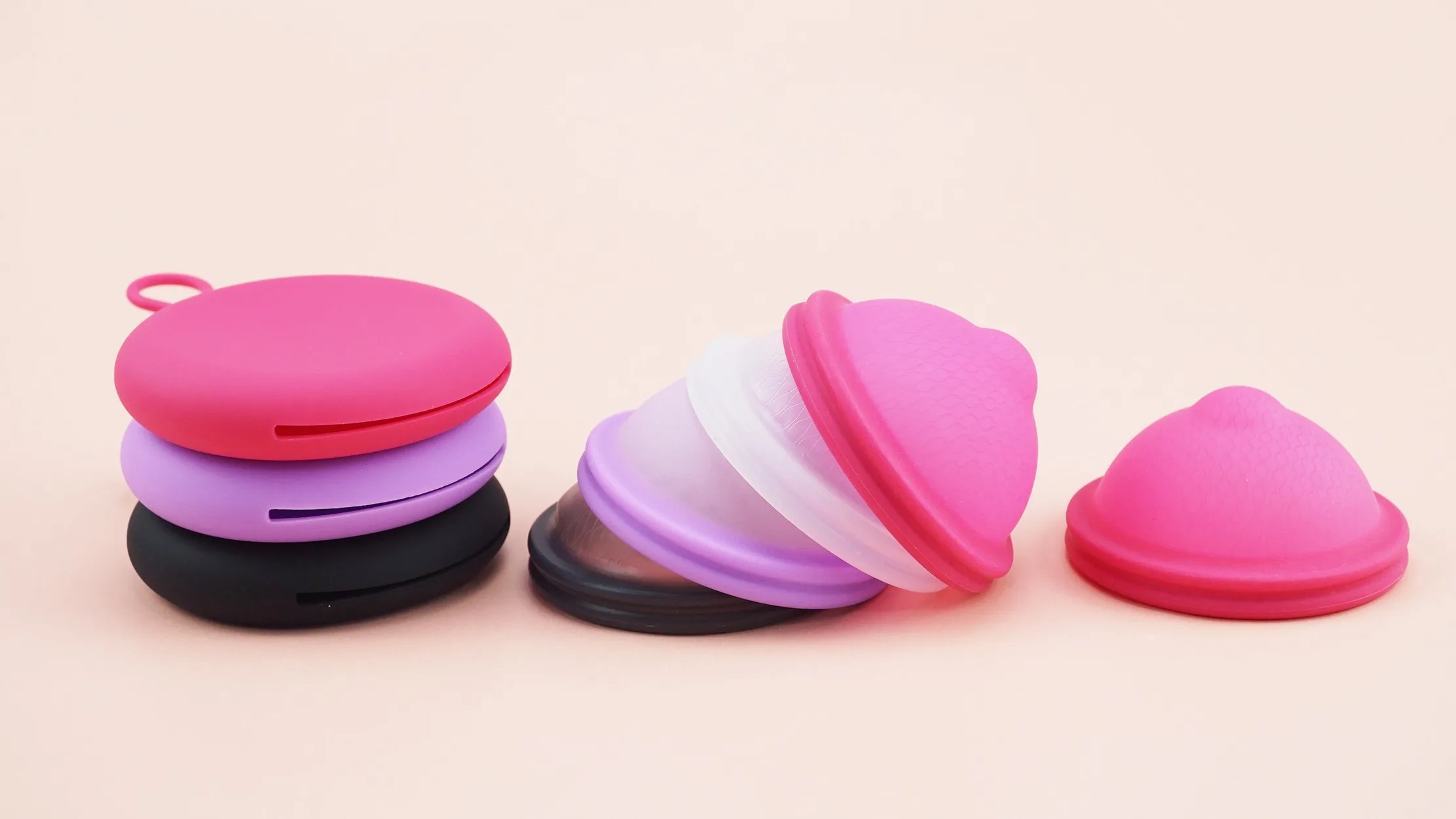 Custom Container Menstrual Disc Kit Soft Disc Menstrual Disco Menstrual