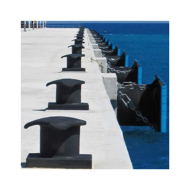 Quality And Quantity Assured Mooring Bitt Cleat Deck Dock Cable Guide Bollard