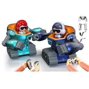 2.4G Dual Remote Control Plastic Body Sensing Battle Mecha for 5 to 7 Years