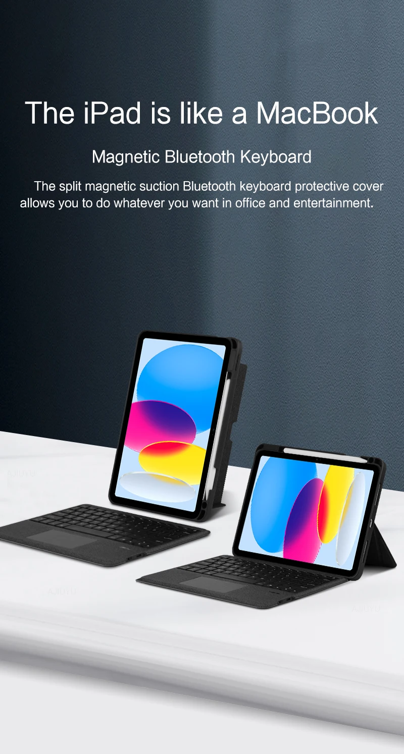 Ruidian Bt Tablet Keyboard Case For Ipad 10.2 For Ipad 9