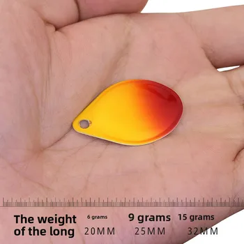 Luya Bait Color Noise Film Sequin DIY Retrofit Fresh Water Lure Fishing Micro Bait Accessories – Lure – view 4