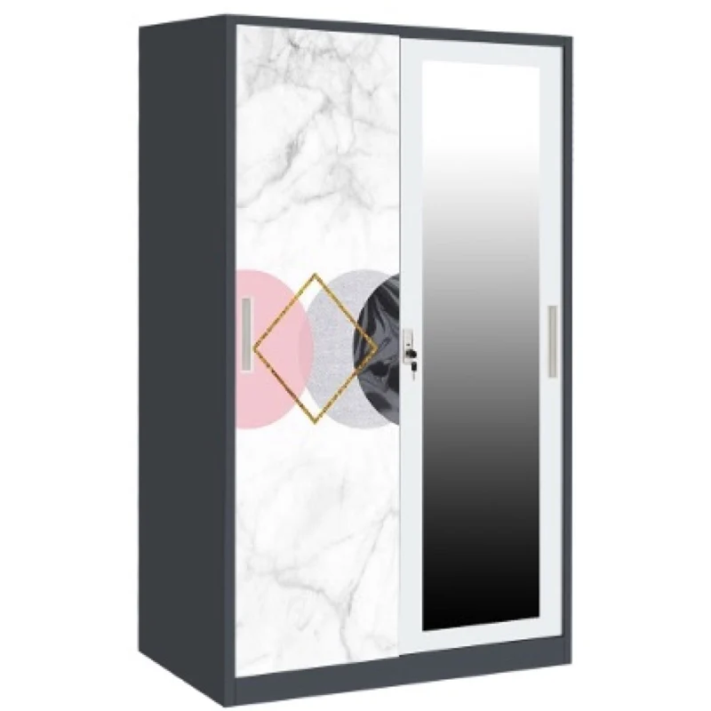Premium Steel Wardrobe with Almirah Closet and Customizable Design
