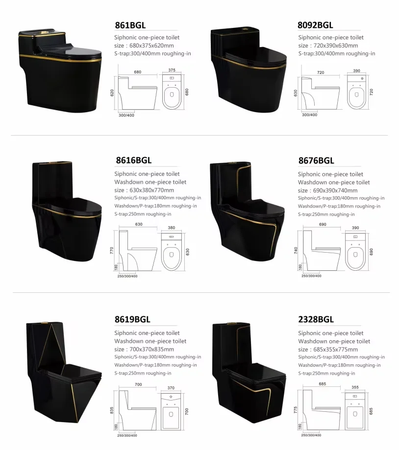 Modern luxury sanitary ware bathroom commode wc one piece water closet floor mounted ceramic toilet supplier