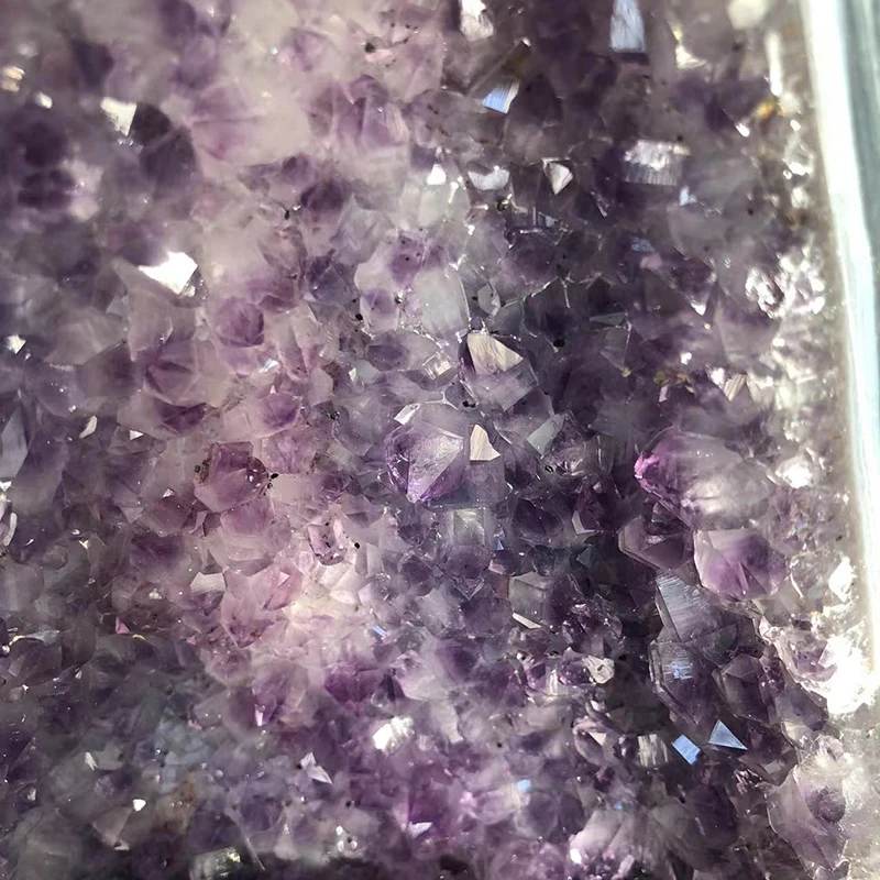 卸売天然大型ブラジルクリスタル石英洞窟クラスターアメジスト大聖堂