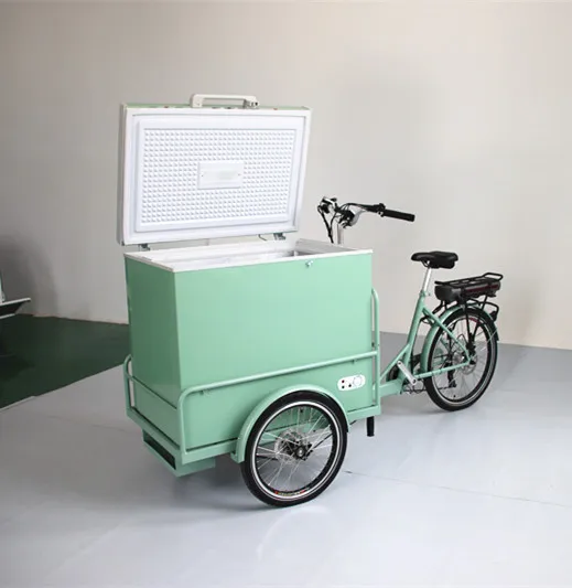 3 wheel ice cream tricycle