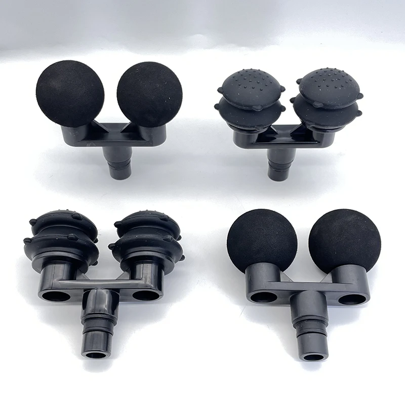 Replaceable Massage Gun Head Attachment  Plug and Play Fascia Gun Deep Tissue Vibration Heated Massage Head for Massage Gun