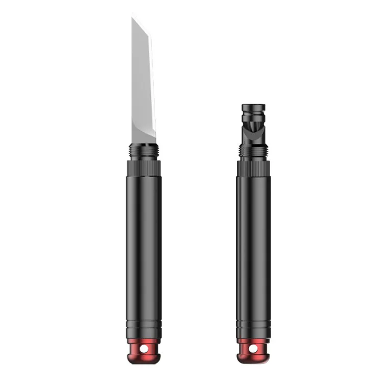 Aluminium Knife Taiwan Craft Tool Premium Aluminum Handle Art Craft Hobby Knife With 5 Pcs Blade Cutter Engraving High-carbon Steel Tool
