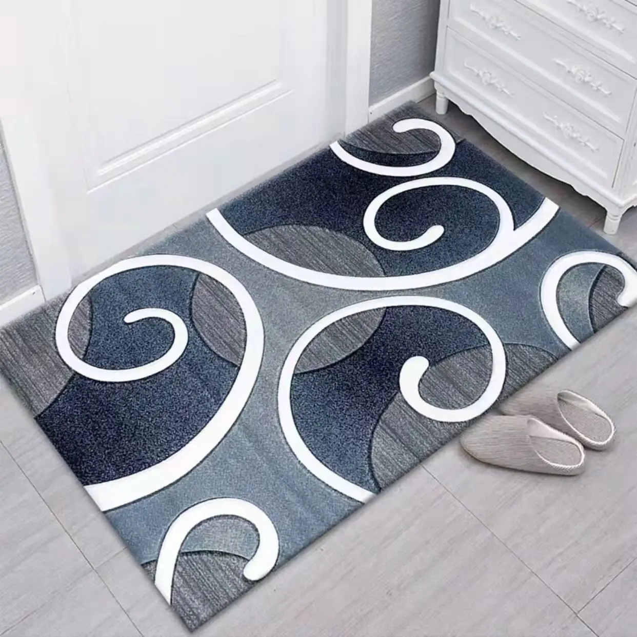  New Design Custom Made Soft Absorbent Bathroom Customized Color Anti Slip Pvc Bath Mat Bath Mat supplier