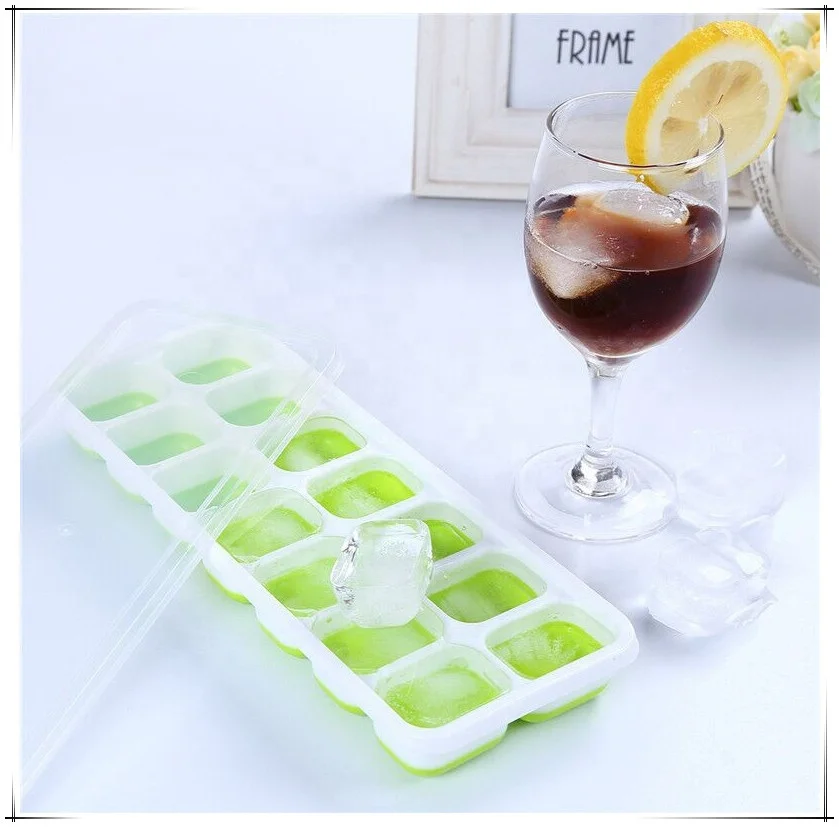 HAIXIN Hot Selling Ice Cube Tray With Cover Wholesale Custom Bpa Free  Durable Ice Mold