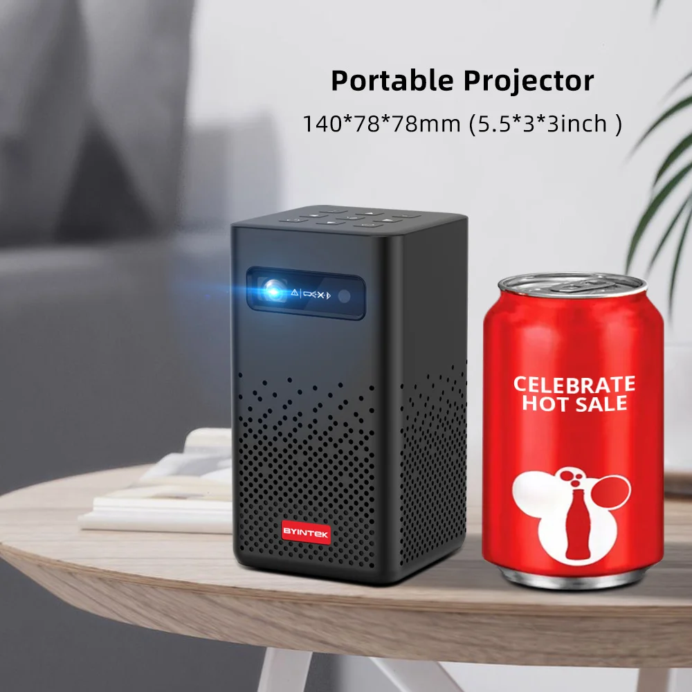 Byintek ポータブルスマートプロジェクターUFO-P20 Byintek ポータブルスマートプロジェクターUFO-P20