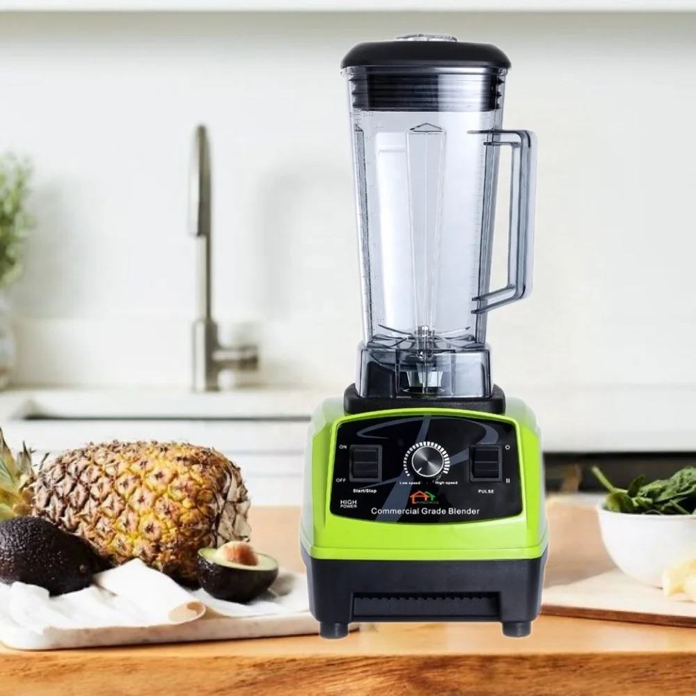 2L High Speed Blender Smoothie Commercial Blender Food Processor