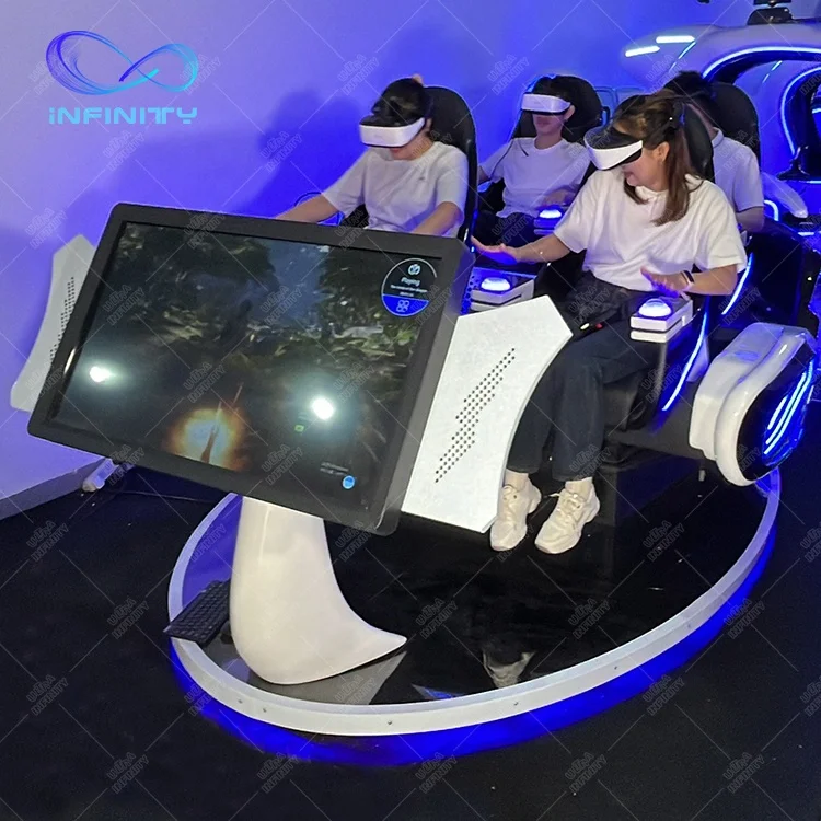 Vr Carnival Games Roller Coaster 9D Vr Seats Cinema Chair Capsule 9D  Virtual Reality Equipment 9D Game Machine