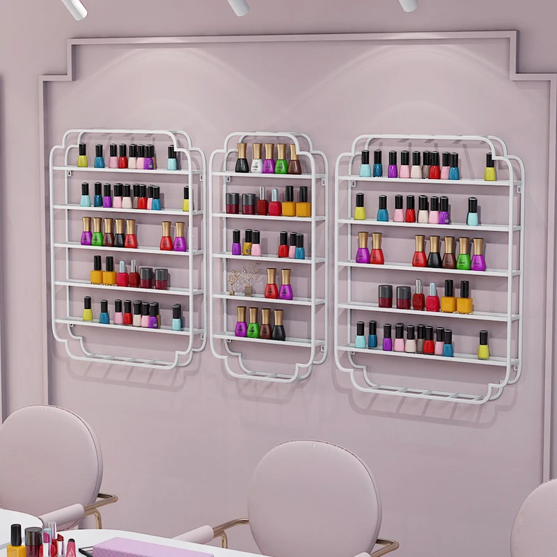 Индивидуальная стойка для демонстрации клея для лака для ногтей Многослойные полки стойка для демонстрации лака для ногтей