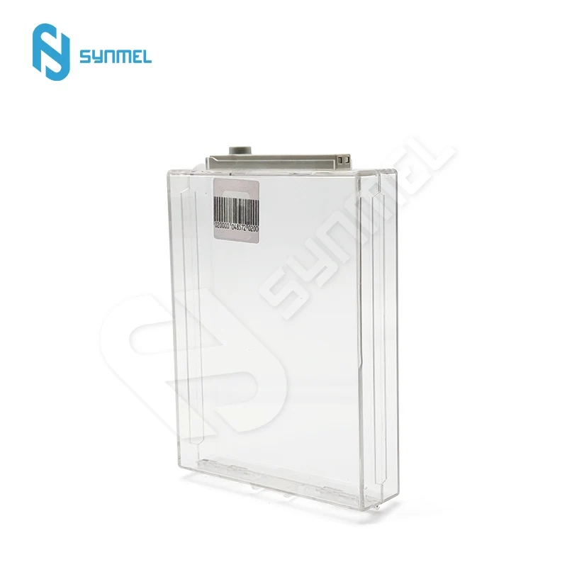 Synmel EAS Acrylic Security Display Box with Magnetic Lock Safer DVD Protection and Security Box