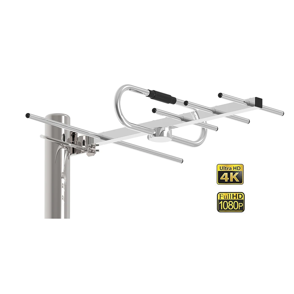 Free Channel External Antennas Vhf Uhf TV Aerial Hdtv Mini Antena Item HD-05BAF1 Amplified Outdoor Tv Antenna