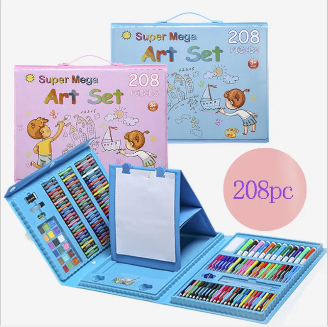 Colour Complete Art Set For Kids 208 pes : Non-Brand 