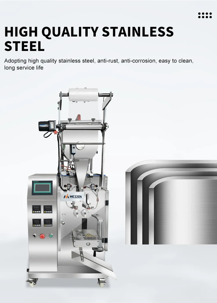 Stainless Steel Manual Sealing Machine Beans Packing Coffee Bean Packaging 2kg Ketchup Salt Automatic factory