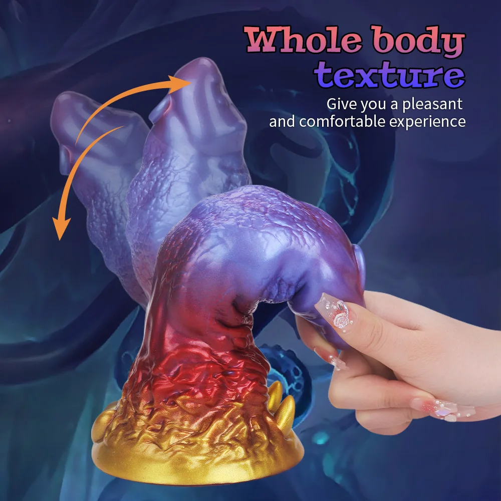 Penis Female Masturbator Large Simulation Abnormity Penis Adult Sex Female Orgasm Products Back Court Stimulation