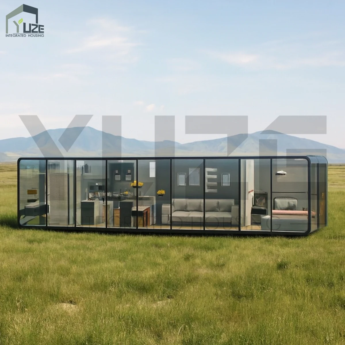 Luxury Apple Cabin Premium Finishes for Business Meetings and Hotel Cultural Events Prefab Houses