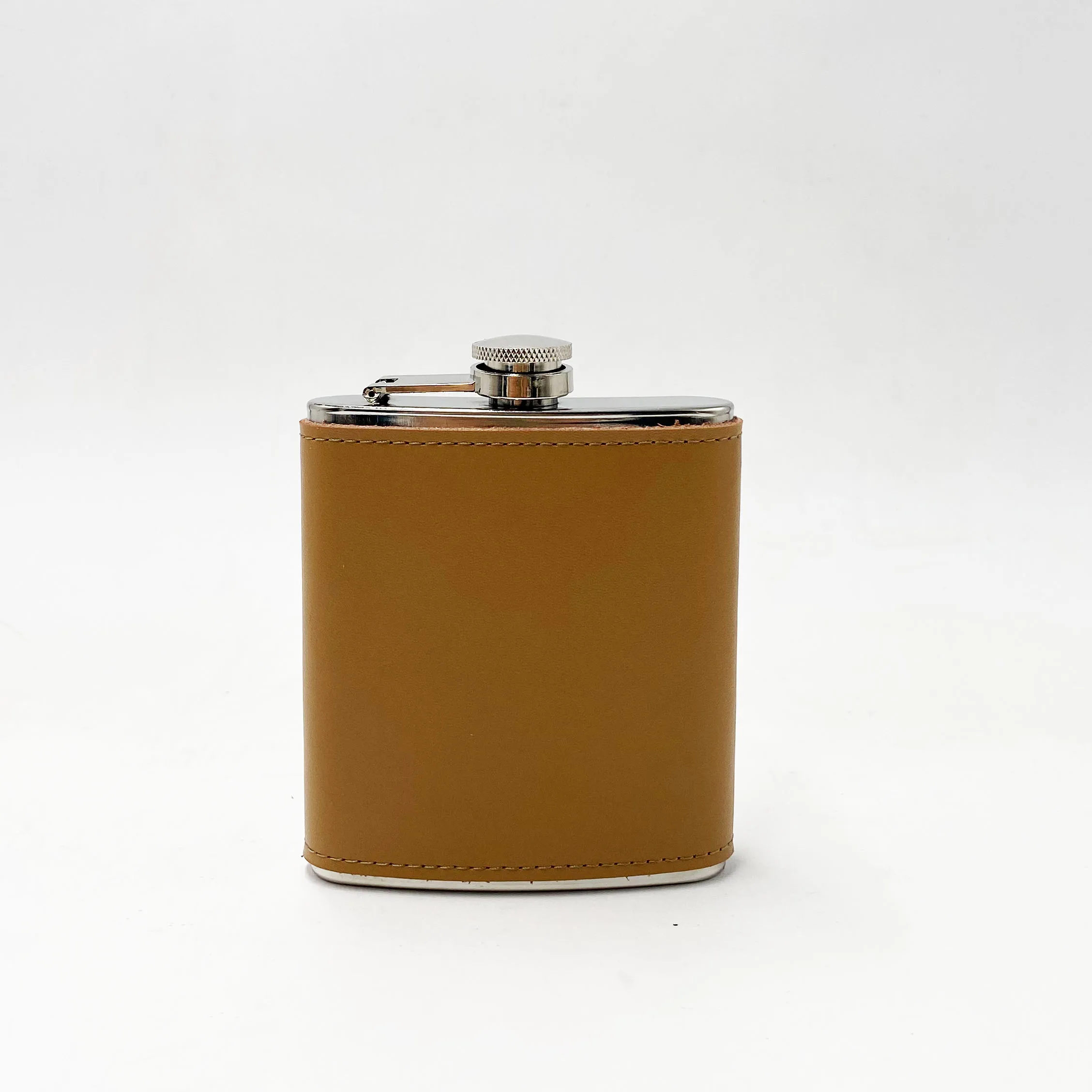 8 Oz Stainless Steel Whisky Hip Flask Leather Wrapped Hip Flask Buy