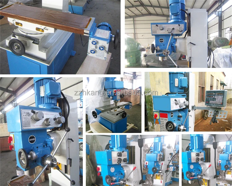 Zx6350 Vertical Metal Heavy Duty Drilling Milling Machine Automatic ...