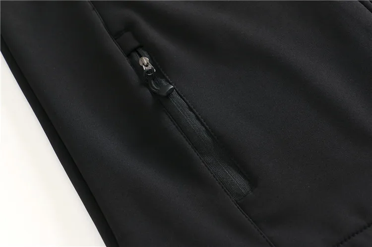 2023 Custom Embroidered Fleece Windproof Jacket Fleece Outwear Zipper ...