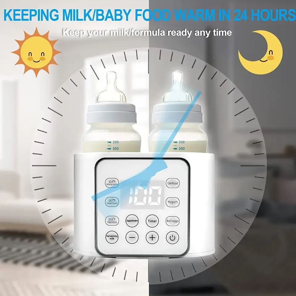 Multipurpose Fast Electric Breastmilk Smart Baby Bottle Sterilizer and Warmer