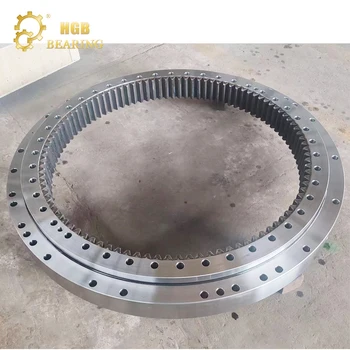LYHGB customized swing bearing replacement with hardening tooth high quality slewing bearing