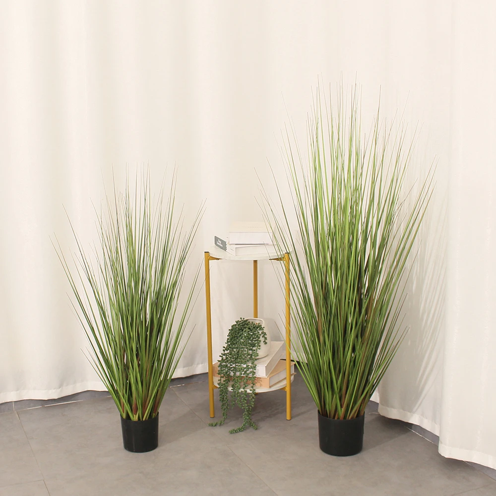 JWP408 искусственная луковая трава Прямая продажа с завода комнатная зеленая внутренняя и уличная Декор