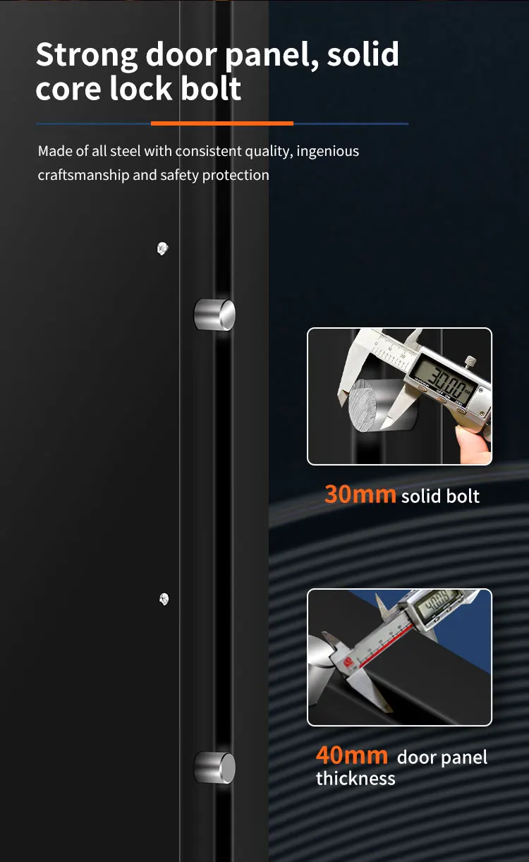 CEQSAFE Steel Lockable Safe Home Fireproof Metal Gun Safe Cabinet factory