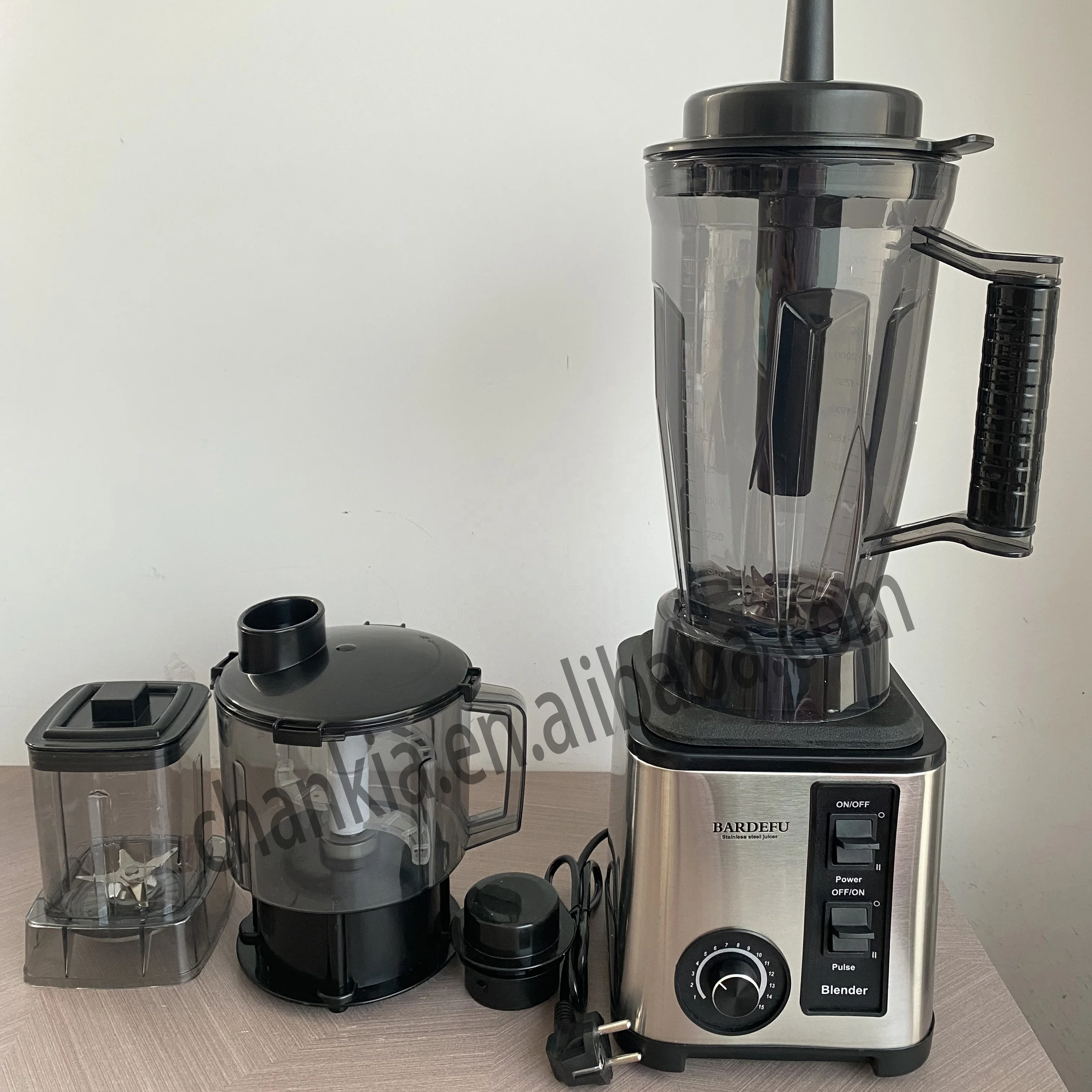 BARDEFU Commercial Kitchen 8 in 1Blender Fresh Orange Industrial Grinder Extractor and Smoothie Juicers Machine Mixers Blender