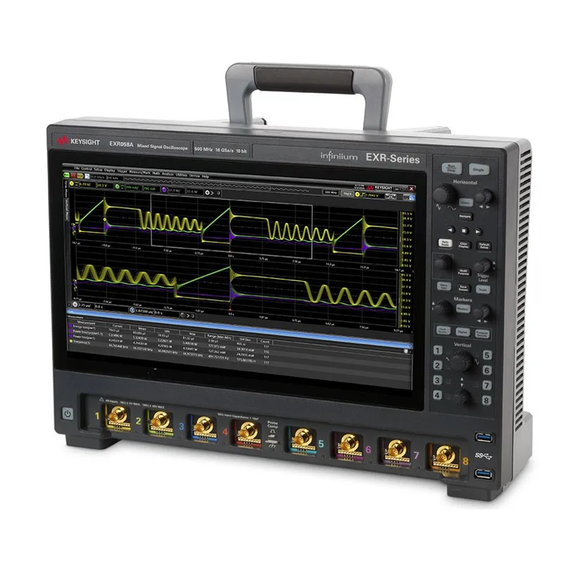Keysight Infiniium Series Oscilloscope with 8 Channels 500 MHz Bandwidth and Maximum Storage Depth of 1.6G EXR058A