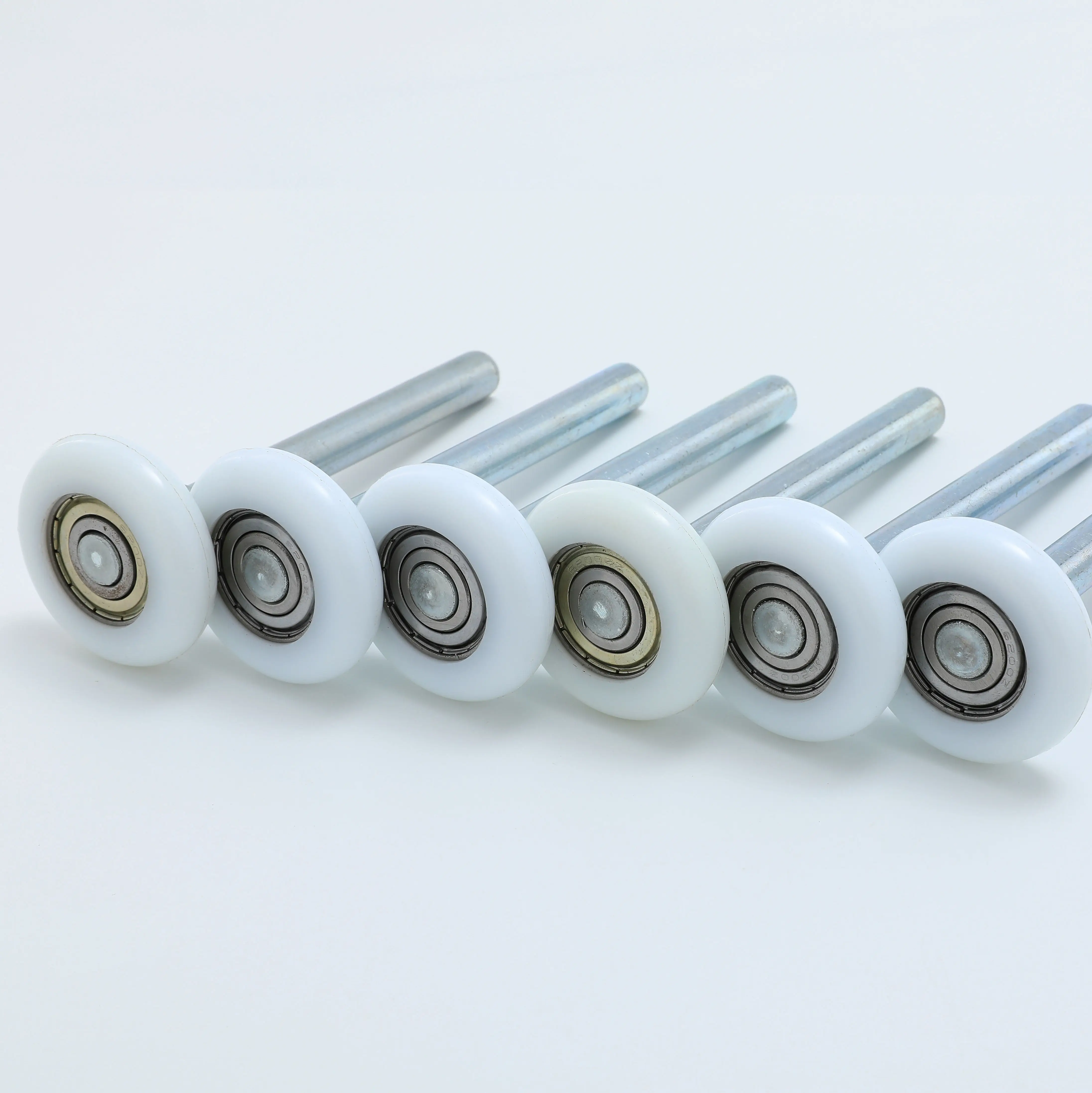 product 46120mm white wheel with 6200 bearing garage door roller-1