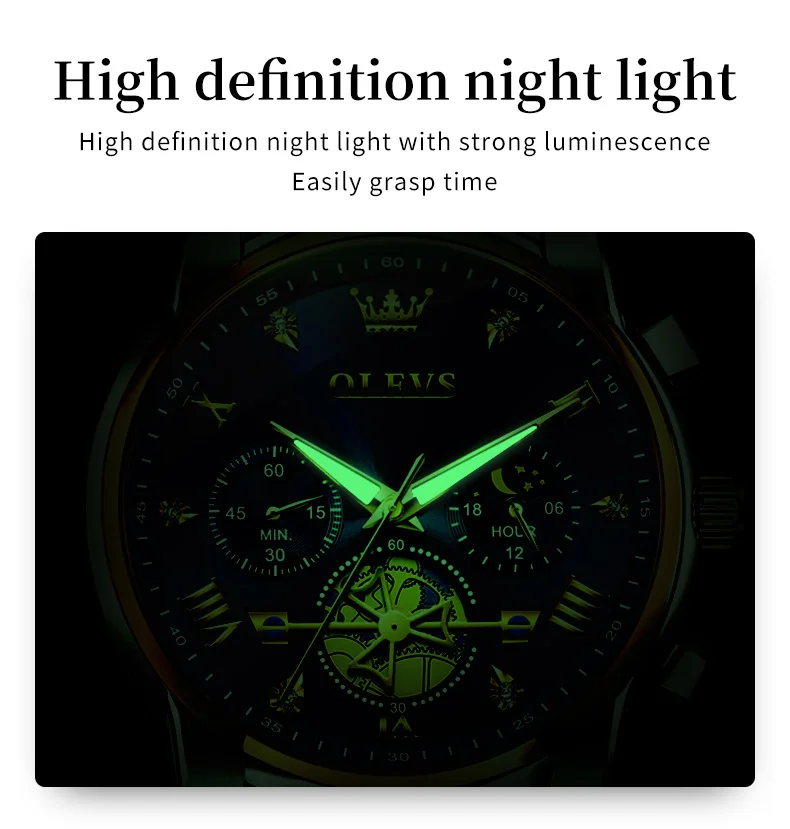 OLEVS 2897 Lover Quartz Rejoles Quartz Watches Smartwatches Waterproof Custom Design Couple China Stainless Steel Couple Watch