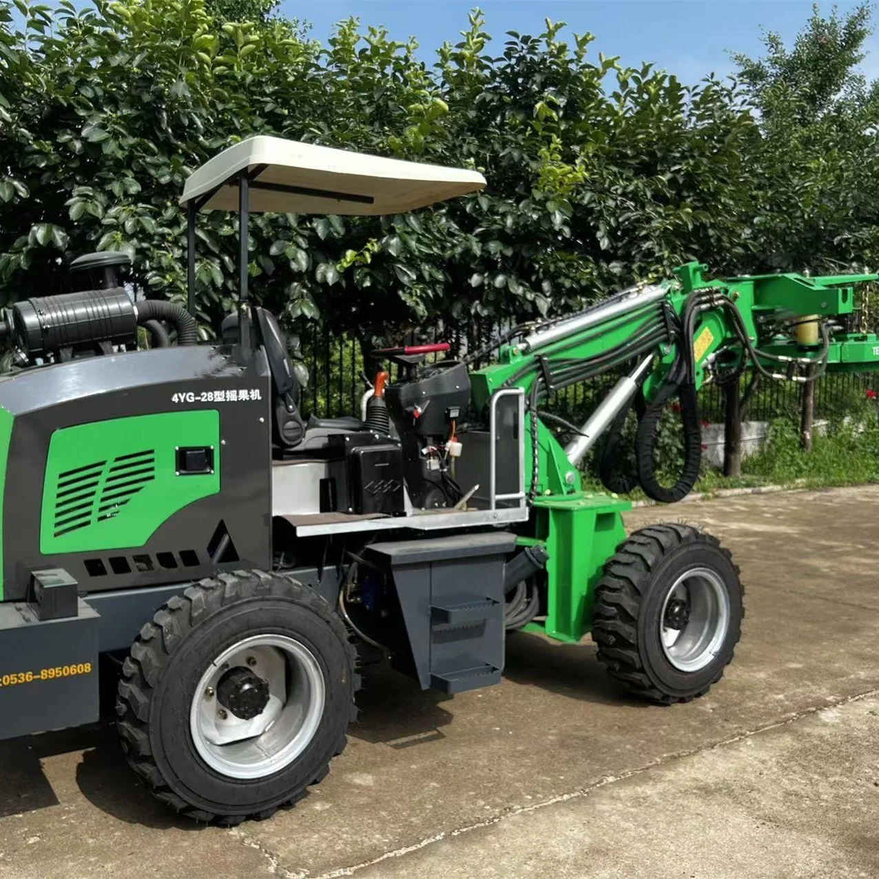 CE Almond Tree Shaker Machine Reaper Harvester Olive Tree Shaker Machine