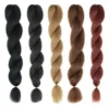 26 Inch Pre-Stretched Yaki Straight Braiding Hair Ready to Ship Bulk Wholesale Jumbo Crochet Synthetic Fiber Braids