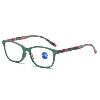 reader wholesale paper wrap cheap Plastic hot sell trendy anti-blue light blocking reading glass women lady PC reading glasses