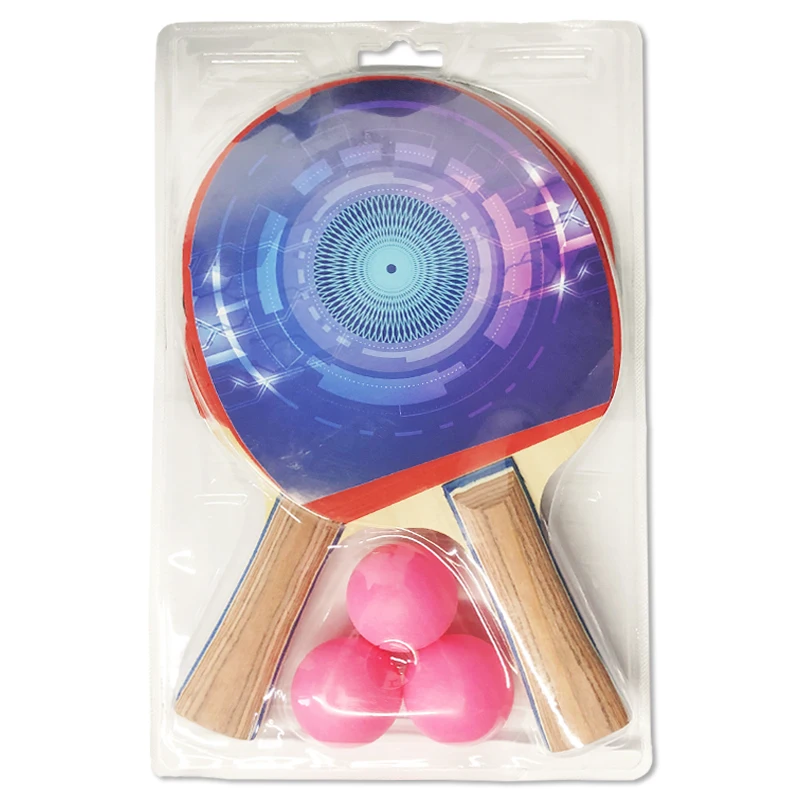 Комплект ракеток для настольного тенниса, 2 летучие мыши, 3 мяча