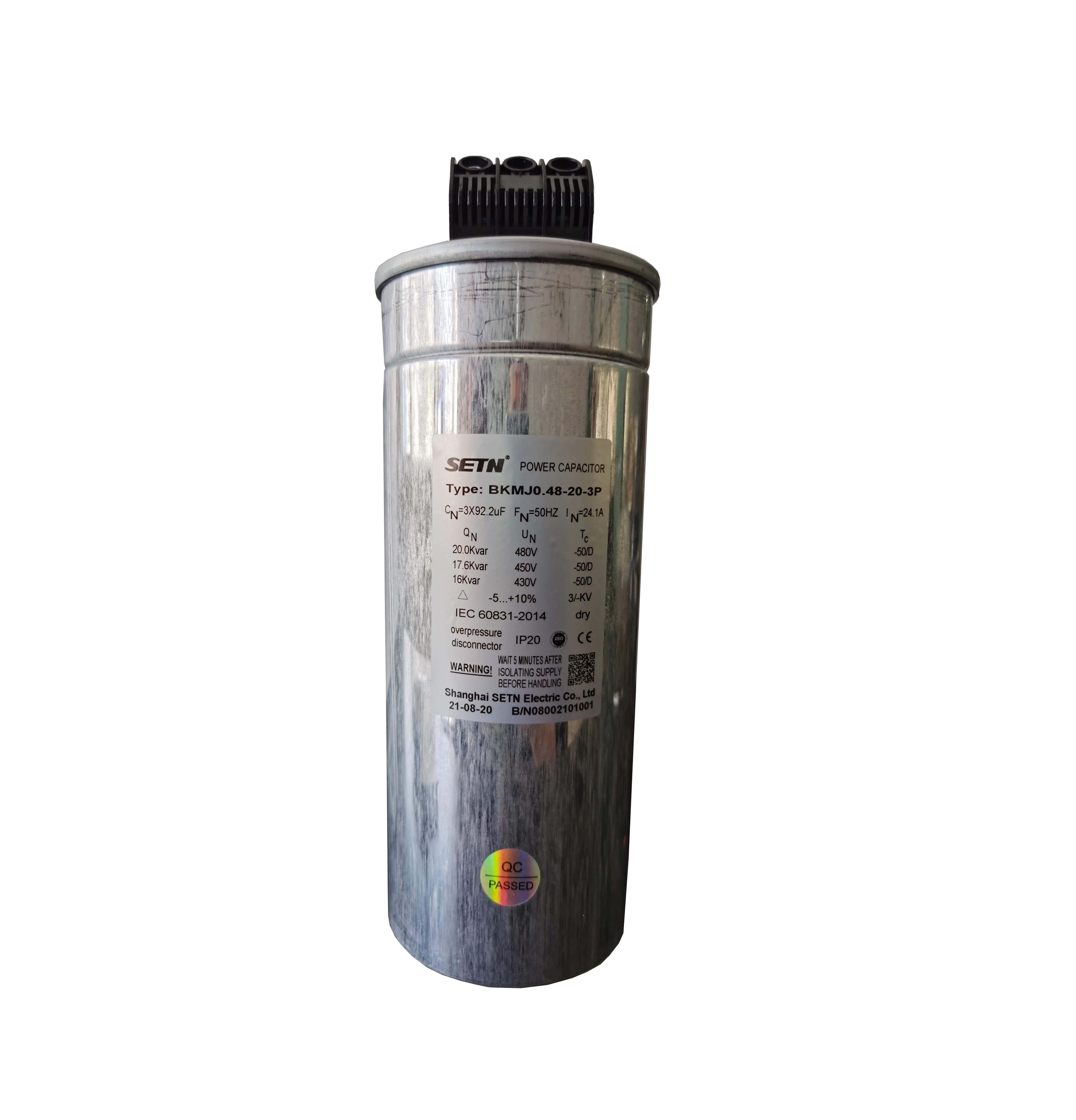 Custom Super Power Factor Correction Price Bank2.5 5 10 20 25 50 100 Kvar Film Ac Capacitor